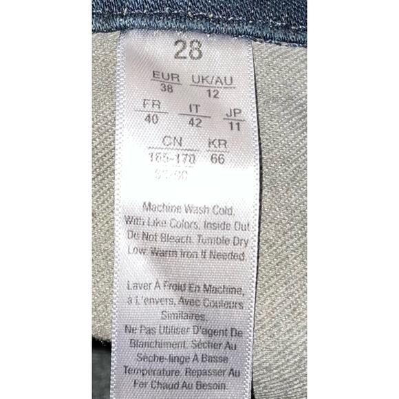 Spanx The Signature Straight Denim Jeans Women's Size 28 - Picture 3 of 7